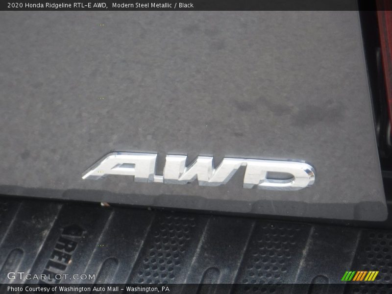 Modern Steel Metallic / Black 2020 Honda Ridgeline RTL-E AWD