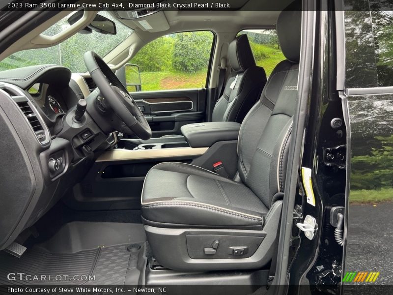 Front Seat of 2023 3500 Laramie Crew Cab 4x4