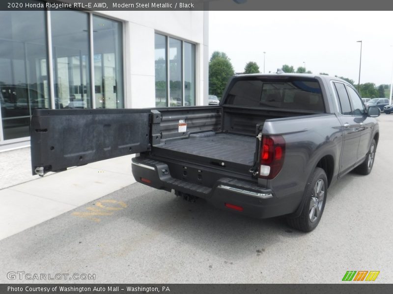 Modern Steel Metallic / Black 2020 Honda Ridgeline RTL-E AWD