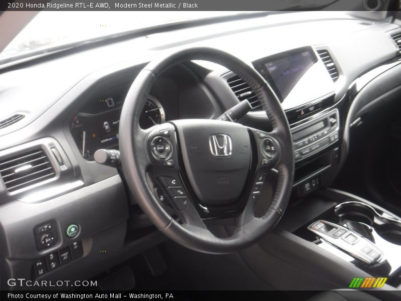 Modern Steel Metallic / Black 2020 Honda Ridgeline RTL-E AWD
