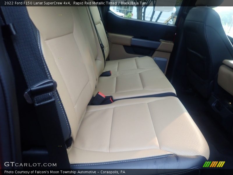 Rear Seat of 2022 F150 Lariat SuperCrew 4x4