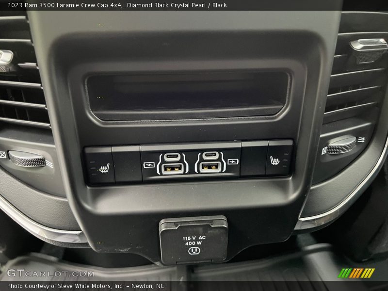 Diamond Black Crystal Pearl / Black 2023 Ram 3500 Laramie Crew Cab 4x4