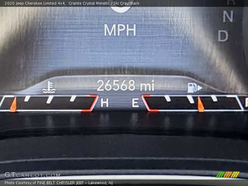 Granite Crystal Metallic / Ski Gray/Black 2020 Jeep Cherokee Limited 4x4