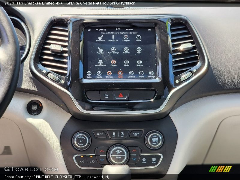 Granite Crystal Metallic / Ski Gray/Black 2020 Jeep Cherokee Limited 4x4