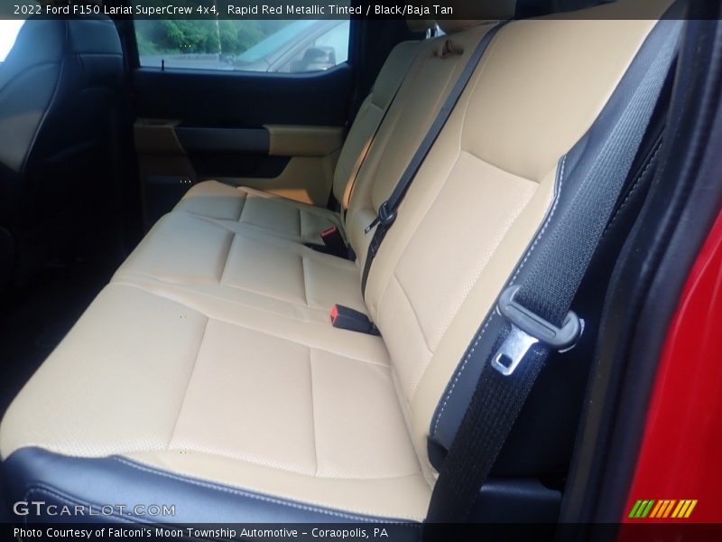 Rear Seat of 2022 F150 Lariat SuperCrew 4x4