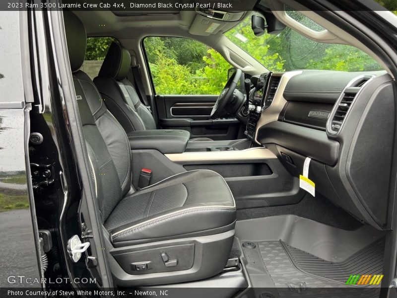 Front Seat of 2023 3500 Laramie Crew Cab 4x4