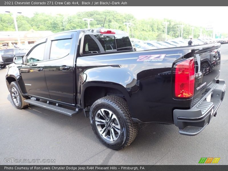Black / Jet Black/­Dark Ash 2021 Chevrolet Colorado Z71 Crew Cab 4x4