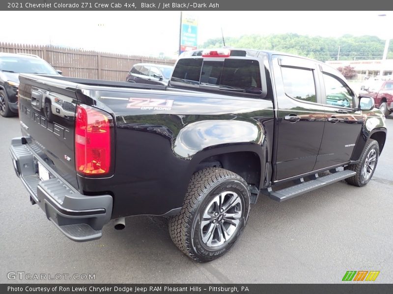 Black / Jet Black/­Dark Ash 2021 Chevrolet Colorado Z71 Crew Cab 4x4