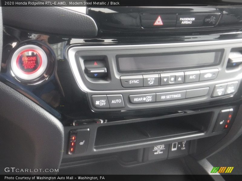 Modern Steel Metallic / Black 2020 Honda Ridgeline RTL-E AWD