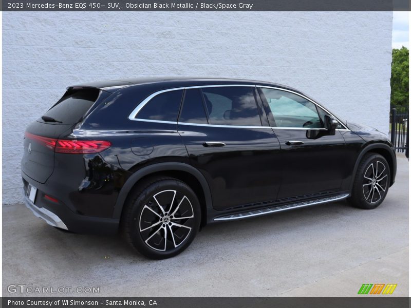 Obsidian Black Metallic / Black/Space Gray 2023 Mercedes-Benz EQS 450+ SUV