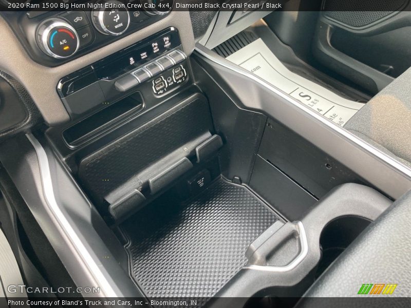 Diamond Black Crystal Pearl / Black 2020 Ram 1500 Big Horn Night Edition Crew Cab 4x4