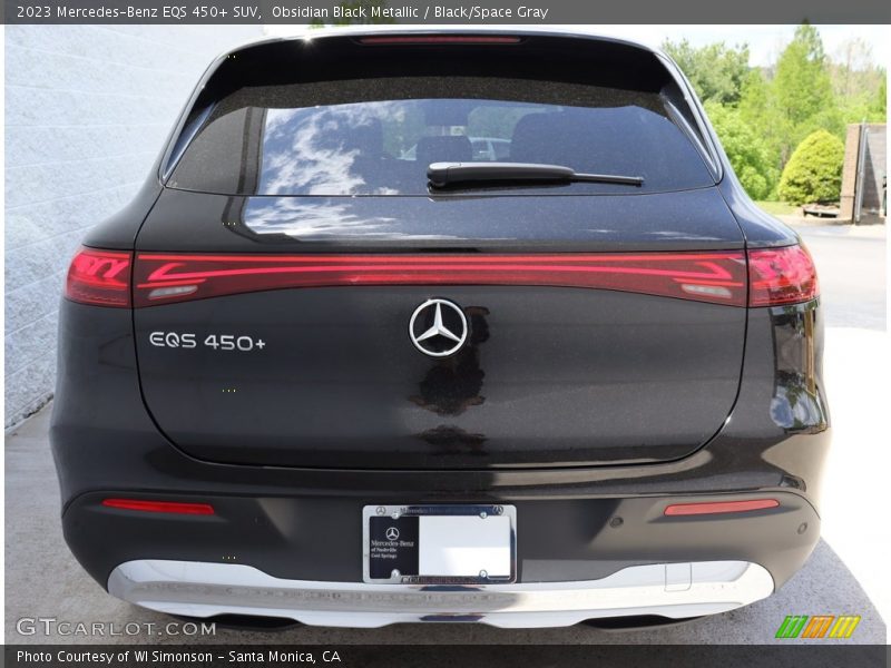 Obsidian Black Metallic / Black/Space Gray 2023 Mercedes-Benz EQS 450+ SUV