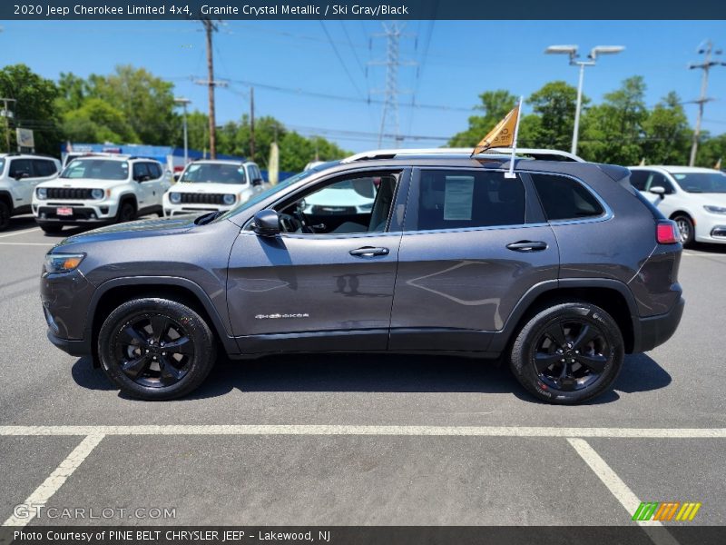 Granite Crystal Metallic / Ski Gray/Black 2020 Jeep Cherokee Limited 4x4