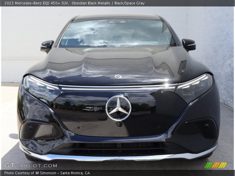 Obsidian Black Metallic / Black/Space Gray 2023 Mercedes-Benz EQS 450+ SUV