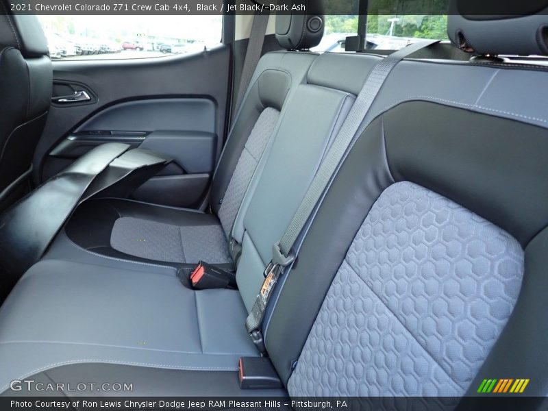 Rear Seat of 2021 Colorado Z71 Crew Cab 4x4