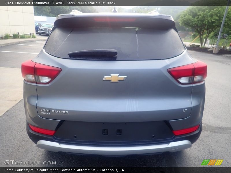 Satin Steel Metallic / Jet Black 2021 Chevrolet TrailBlazer LT AWD
