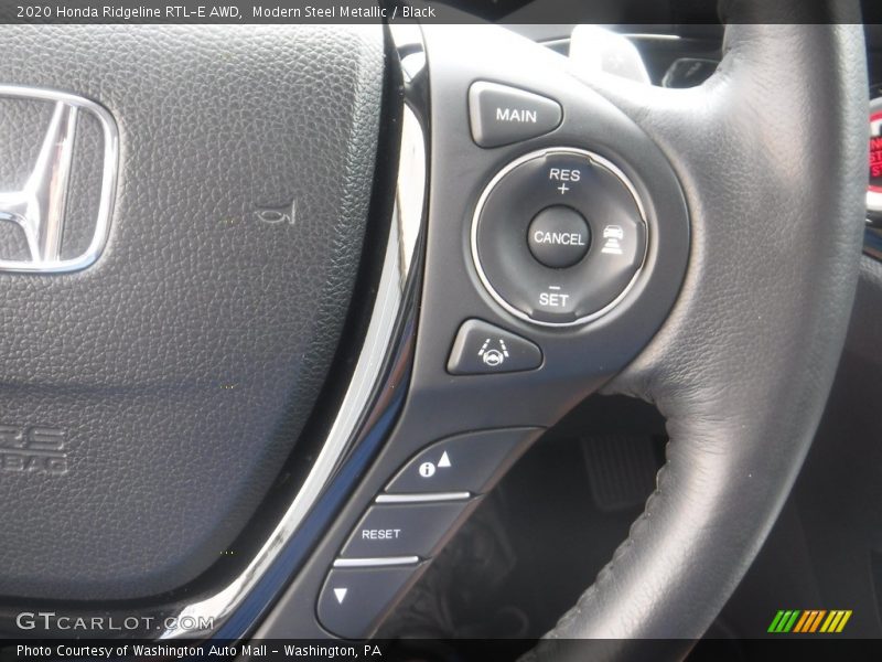 Modern Steel Metallic / Black 2020 Honda Ridgeline RTL-E AWD