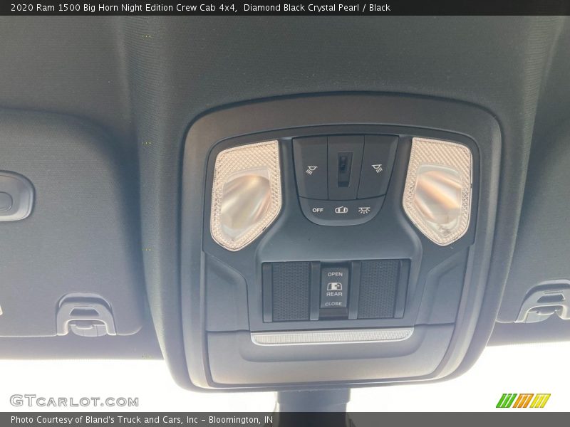 Diamond Black Crystal Pearl / Black 2020 Ram 1500 Big Horn Night Edition Crew Cab 4x4