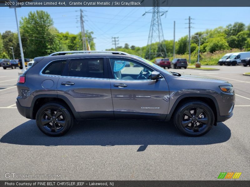 Granite Crystal Metallic / Ski Gray/Black 2020 Jeep Cherokee Limited 4x4