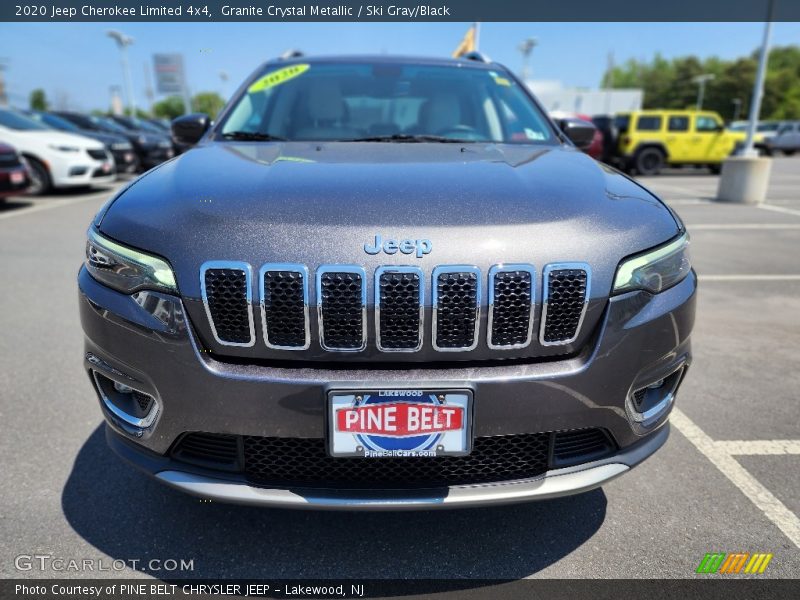 Granite Crystal Metallic / Ski Gray/Black 2020 Jeep Cherokee Limited 4x4