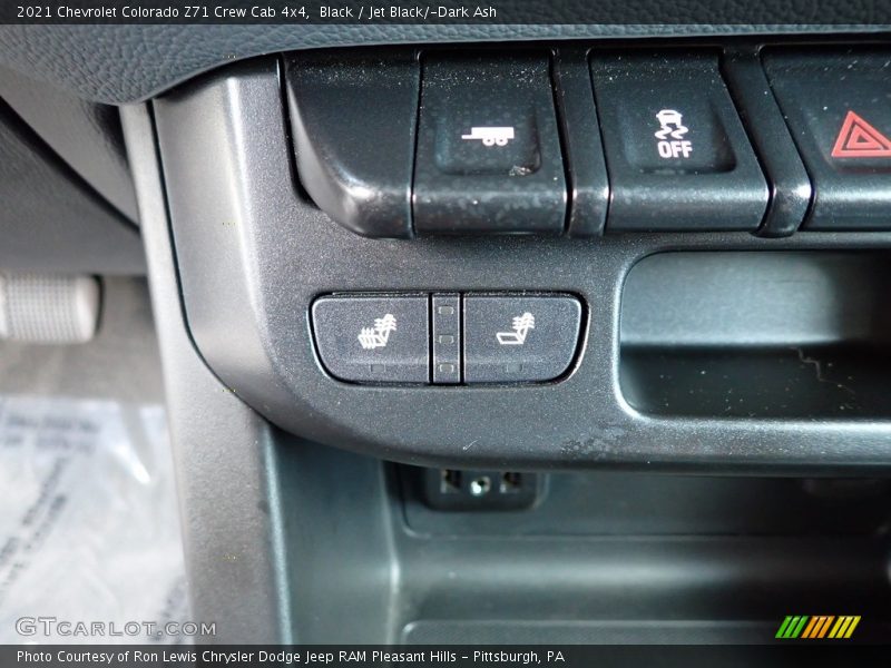 Black / Jet Black/­Dark Ash 2021 Chevrolet Colorado Z71 Crew Cab 4x4
