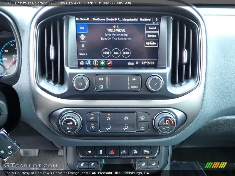 Black / Jet Black/­Dark Ash 2021 Chevrolet Colorado Z71 Crew Cab 4x4