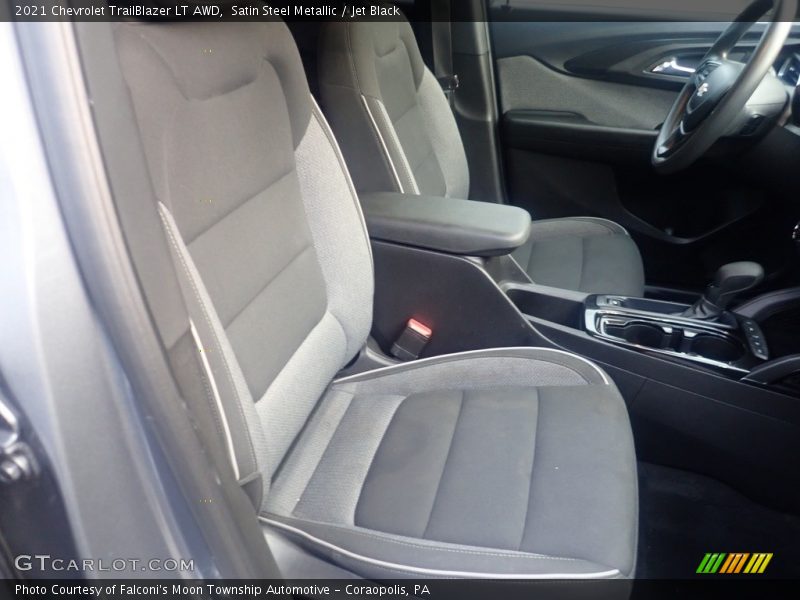 Satin Steel Metallic / Jet Black 2021 Chevrolet TrailBlazer LT AWD