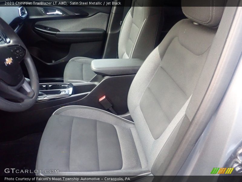 Satin Steel Metallic / Jet Black 2021 Chevrolet TrailBlazer LT AWD