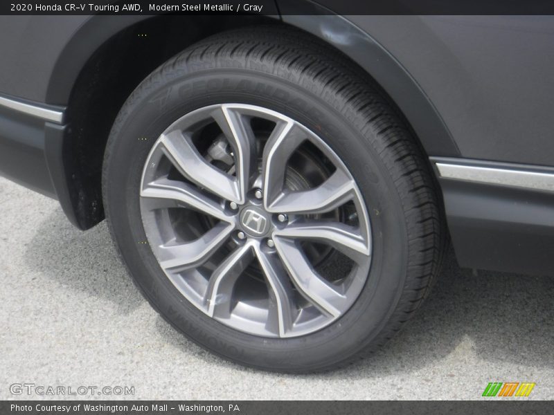 Modern Steel Metallic / Gray 2020 Honda CR-V Touring AWD