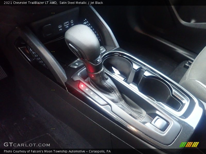 Satin Steel Metallic / Jet Black 2021 Chevrolet TrailBlazer LT AWD