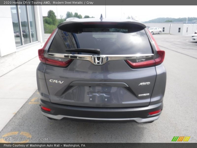 Modern Steel Metallic / Gray 2020 Honda CR-V Touring AWD