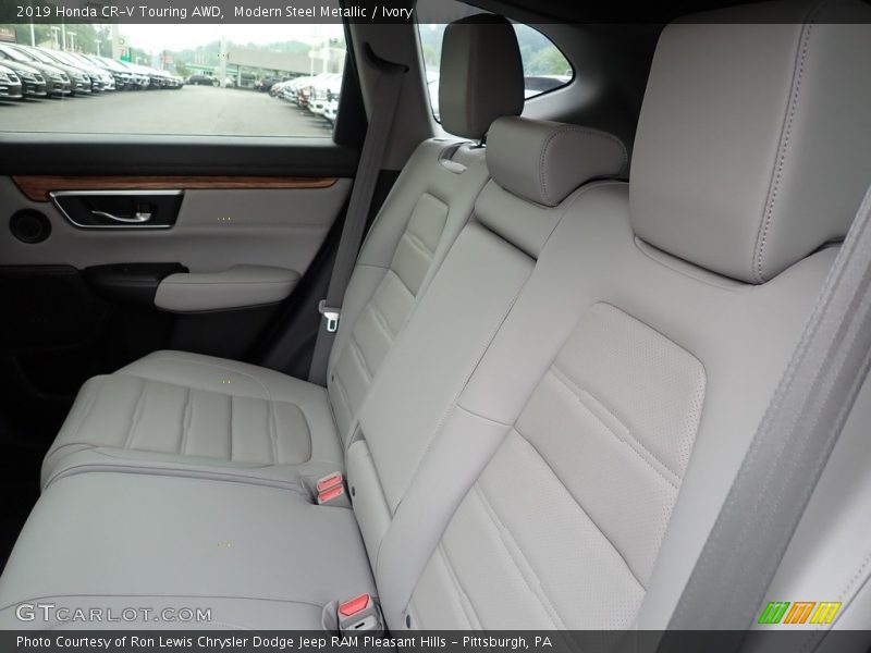 Modern Steel Metallic / Ivory 2019 Honda CR-V Touring AWD