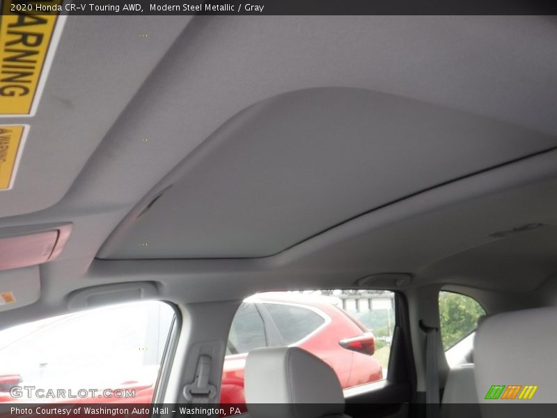 Modern Steel Metallic / Gray 2020 Honda CR-V Touring AWD