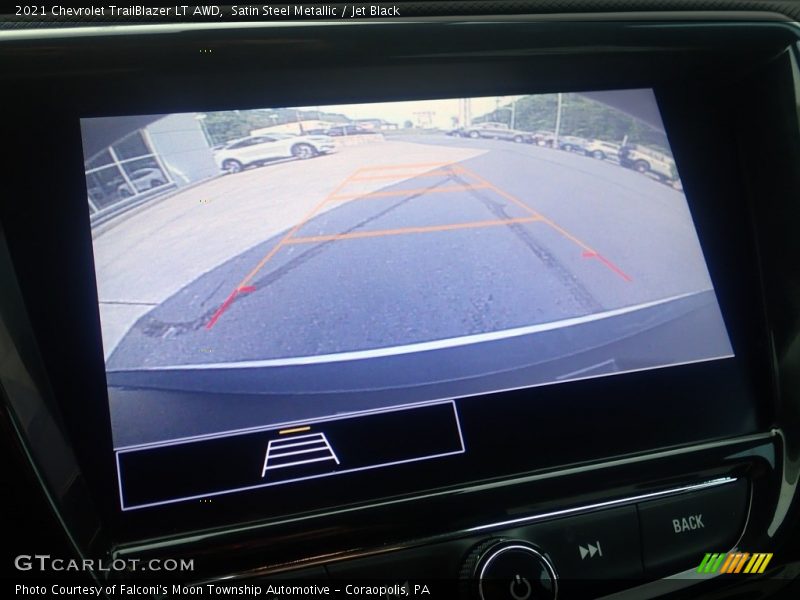 Satin Steel Metallic / Jet Black 2021 Chevrolet TrailBlazer LT AWD
