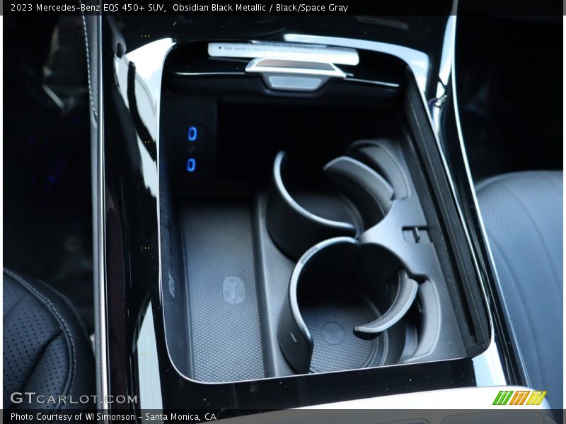 Obsidian Black Metallic / Black/Space Gray 2023 Mercedes-Benz EQS 450+ SUV