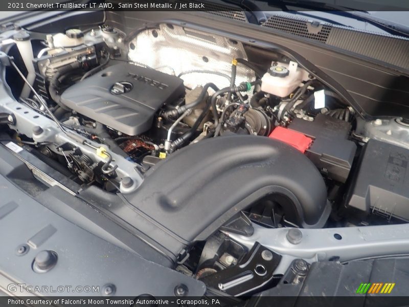 Satin Steel Metallic / Jet Black 2021 Chevrolet TrailBlazer LT AWD