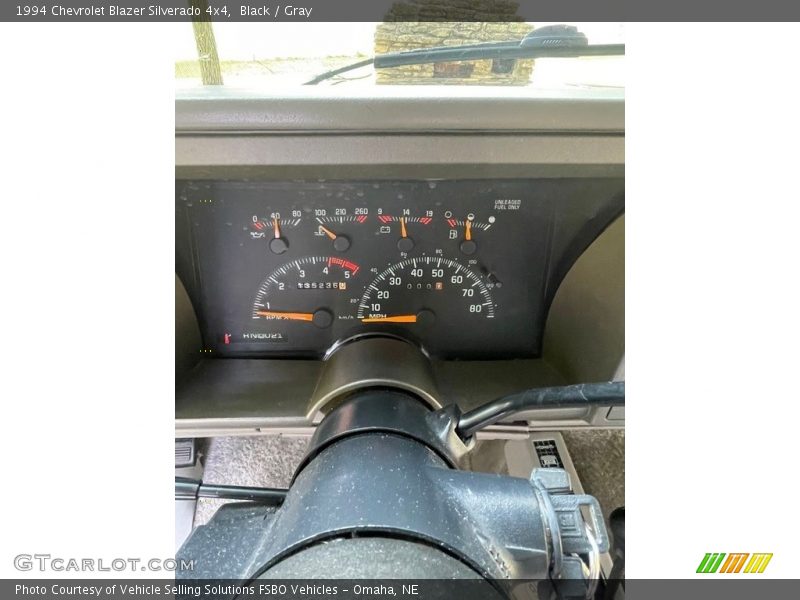  1994 Blazer Silverado 4x4 Silverado 4x4 Gauges