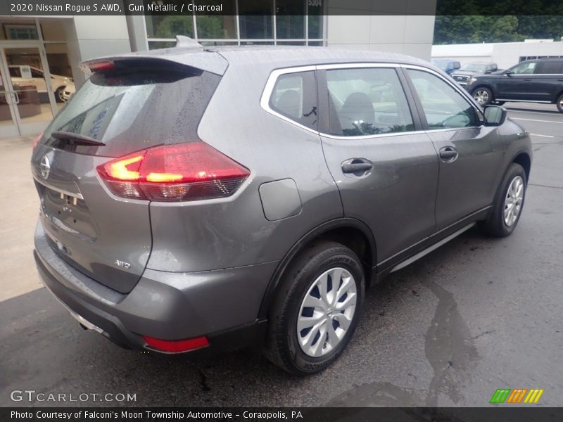 Gun Metallic / Charcoal 2020 Nissan Rogue S AWD