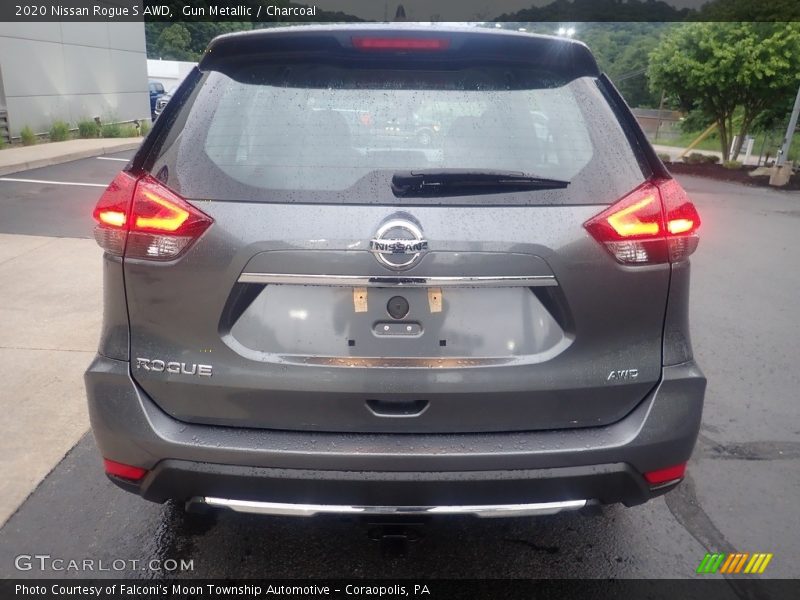Gun Metallic / Charcoal 2020 Nissan Rogue S AWD