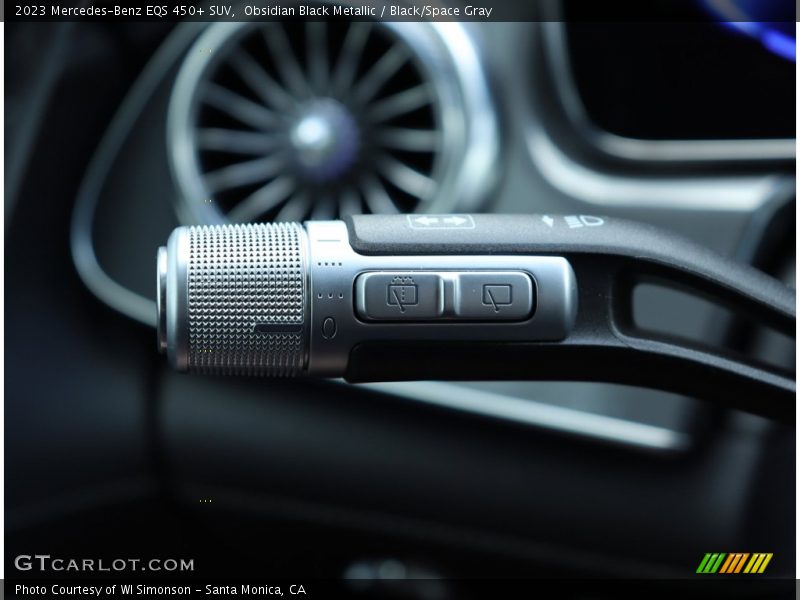 Obsidian Black Metallic / Black/Space Gray 2023 Mercedes-Benz EQS 450+ SUV