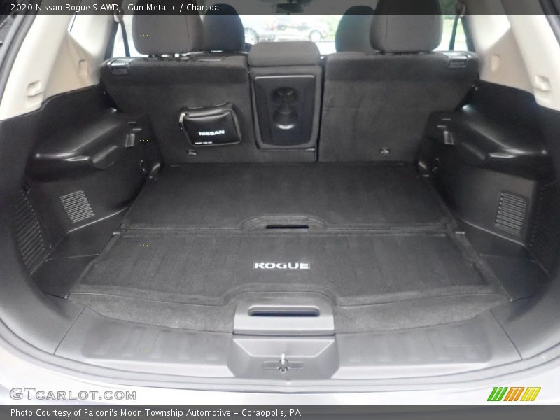 Gun Metallic / Charcoal 2020 Nissan Rogue S AWD