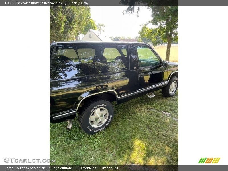 Black / Gray 1994 Chevrolet Blazer Silverado 4x4