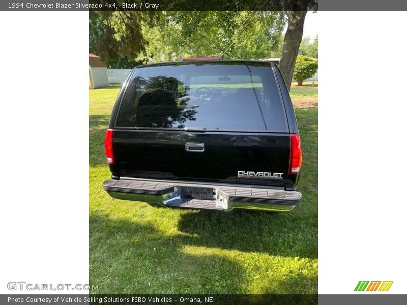 Black / Gray 1994 Chevrolet Blazer Silverado 4x4