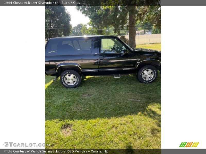 Black / Gray 1994 Chevrolet Blazer Silverado 4x4