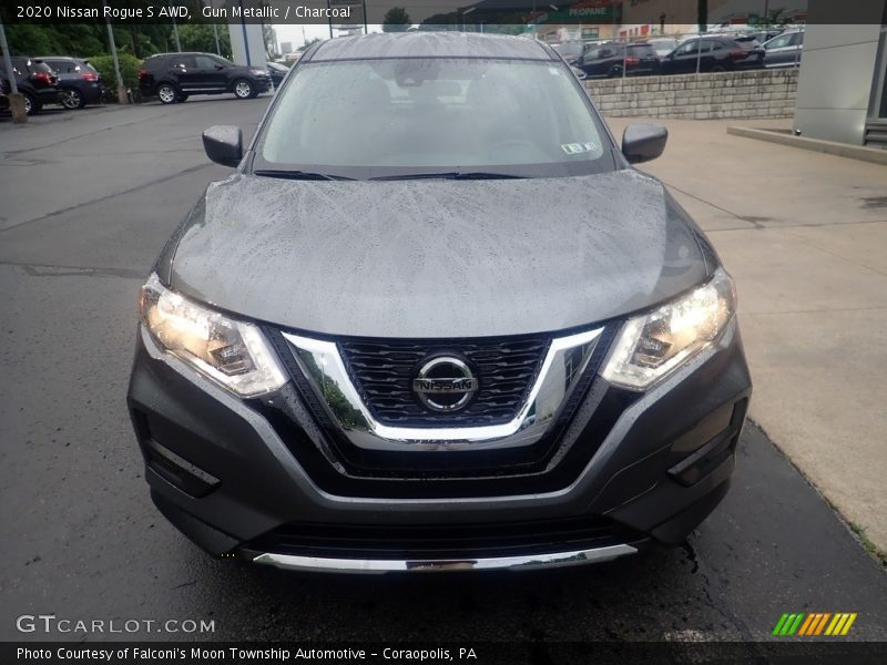 Gun Metallic / Charcoal 2020 Nissan Rogue S AWD