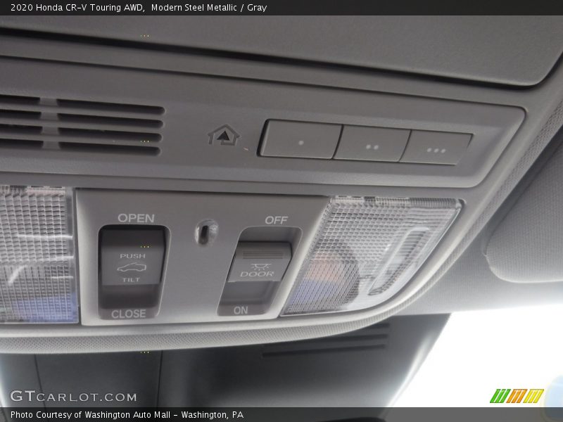 Modern Steel Metallic / Gray 2020 Honda CR-V Touring AWD