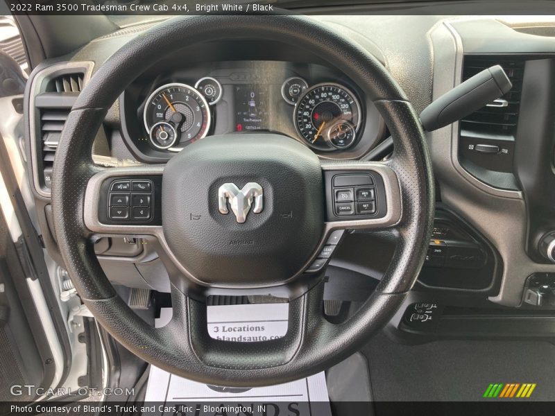 Bright White / Black 2022 Ram 3500 Tradesman Crew Cab 4x4