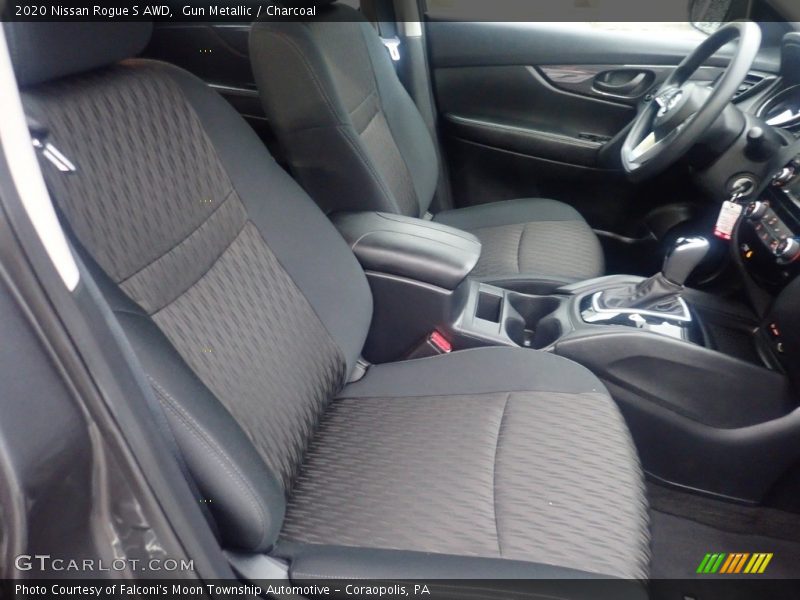 Gun Metallic / Charcoal 2020 Nissan Rogue S AWD