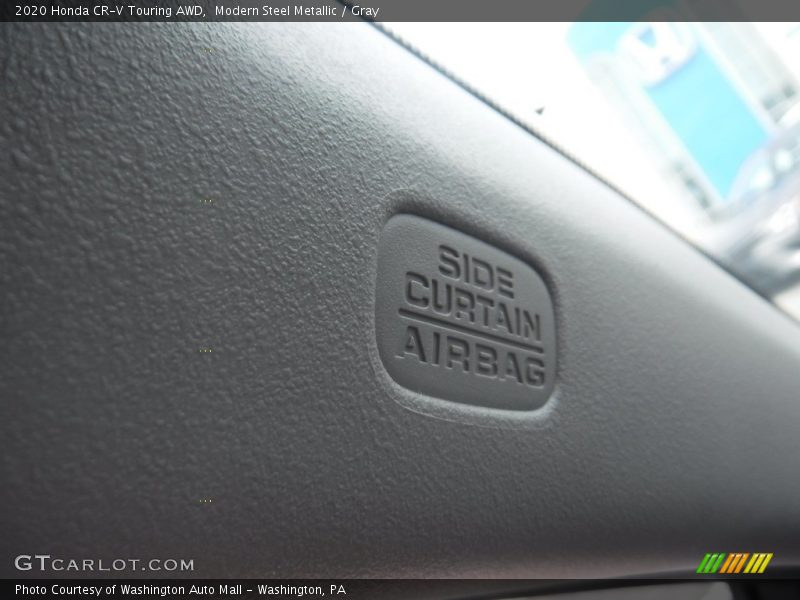 Modern Steel Metallic / Gray 2020 Honda CR-V Touring AWD