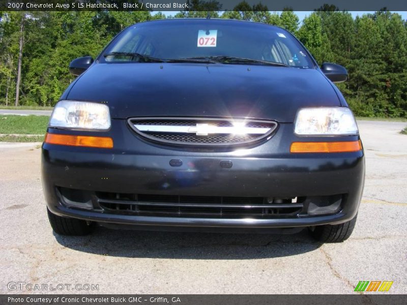 Black / Charcoal Black 2007 Chevrolet Aveo 5 LS Hatchback